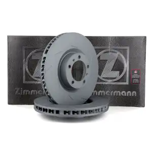 ZIMMERMANN Bremsscheiben Satz f&uuml;r PORSCHE PANAMERA (970) 3.0 3.6 4.8 3.0 D vorne