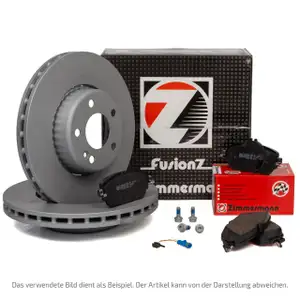 Zimmermann FORMULA F Bremsscheiben Bel&auml;ge Wako BMW 5er F10 F11 6er F12 F13 vorne