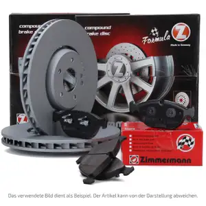 Zimmermann FORMULA Z Bremsscheiben + Bel&auml;ge VW PASSAT (3B) 4.0 W8 4motion vorne