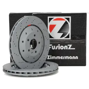 Zimmermann FORMULA Z Bremsscheiben f&uuml;r AUDI RS6 (4F2 C6) 580 PS PR-1KJ hinten