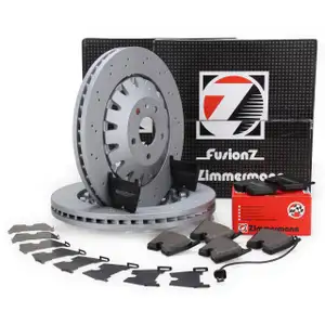 Zimmermann FORMULA Z Bremsscheiben Bel&auml;ge Wako AUDI RS3 (8V) 367/400 PS vorne