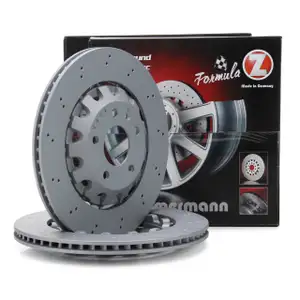 Zimmermann FORMULA Z Bremsscheiben f&uuml;r AUDI RS4 (8W B9) RS5 (F5) 450 PS hinten