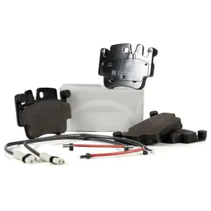 ZIMMERMANN Bremsbel&auml;ge + Wako PORSCHE 911 (996 997) BOXSTER (986) vorne / hinten