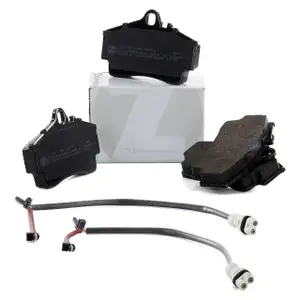 ZIMMERMANN Bremsbel&auml;ge + Wako PORSCHE BOXSTER CAYMAN (987) 2.7 240/245 PS vorne