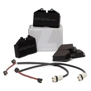 ZIMMERMANN Bremsbel&auml;ge + Wako PORSCHE 911 964 993 3.3/3.6Turbo 3.6Carrera hinten