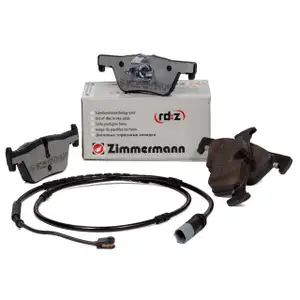 ZIMMERMANN rd:z Bremsbel&auml;ge + Wako f&uuml;r BMW F20 F21 F22 F23 F30-34 F32-36 hinten