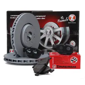 Zimmermann FORMULA Z Bremsscheiben + Bel&auml;ge MERCEDES W202 S210 43/55AMG vorne