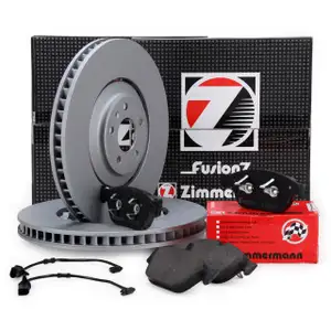 Zimmermann FORMULA Z Bremsscheiben + Bremsbel&auml;ge AUDI A8 (4H) SQ5 (8RB) vorne