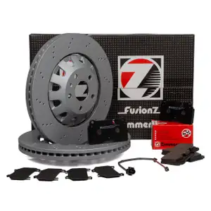 Zimmermann FORMULA Z Bremsscheiben + Bel&auml;ge AUDI RS3 (8PA) SPORTBACK 1LG vorne
