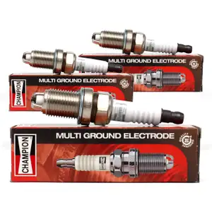 3x CHAMPION Z&uuml;ndkerze RC10DMC4 MULTI GROUND ELECTRODE Audi Fiat Opel Skoda VW