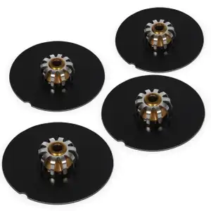 4x Bremstr&auml;gerplatte 30mm PORSCHE 964 993 996 997 Boxster Cayman hinten 99635208600