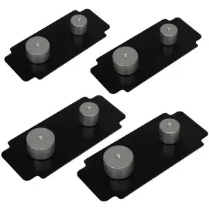 4x Bremstr&auml;gerplatte 36/44mm PORSCHE 911 (997) vorne / hinten 99635108901