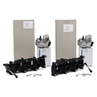 2x Ansaugbr&uuml;cke Saugrohr + VDO Stellmotor AUDI A4 A6 A8 Q7 VW Phaeton Touareg