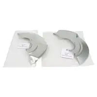 2x AIC Abdeckblech Ankerblech Spritzblech Bremsscheibe VW TRANSPORTER T4 vorne