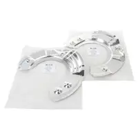 2x AIC Abdeckblech f&uuml;r BMW 5er F10 F11 F01 6er F12 F13 F06 7er F01-04 vorne