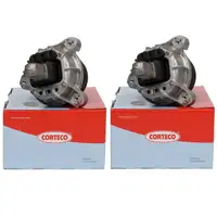 2x CORTECO Motorlager Hydrolager f&uuml;r BMW 5er F10 + F11 520i 528i links + rechts