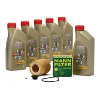 CASTROL EDGE Professional Motor&ouml;l &Ouml;l LL04 5W-30 6L + MANN &Ouml;lfilter HU816z KIT