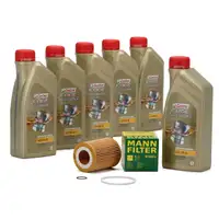 CASTROL EDGE Professional Motor&ouml;l &Ouml;l LL04 5W-30 6L + MANN &Ouml;lfilter HU7003x