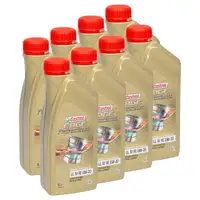 CASTROL EDGE Professional Motor&ouml;l &Ouml;L TITANIUM FST LL IV FE 0W20 f&uuml;r VW - 8 Liter