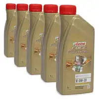 CASTROL EDGE Professional Motor&ouml;l &Ouml;L TITANIUM FST V 0W20 C5 f&uuml;r VOLVO - 5 Liter