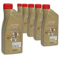 CASTROL EDGE Professional Motor&ouml;l &Ouml;L TITANIUM FST V 0W20 C5 f&uuml;r VOLVO - 6 Liter