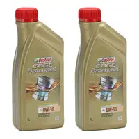 CASTROL EDGE Professional Motor&ouml;l &Ouml;l TITANIUM FST A5 0W-30 0W30 VOLVO 2 Liter