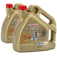 CASTROL EDGE Motor&ouml;l &Ouml;L TITANIUM 0W-40 0W40 A3/B4 Ford WSS-M2C937-A - 8L 8 Liter