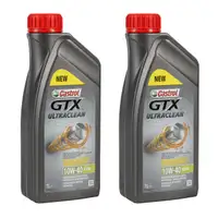 CASTROL Motor&ouml;l &Ouml;l GTX ULTRACLEAN 10W-40 10W40 A3/B4 - 2 Liter