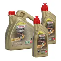 CASTROL Motor&ouml;l &Ouml;l POWER 1 RACING 4T 4-TAKT 10W50 JASO MA-2 API SL - 6L 6 Liter