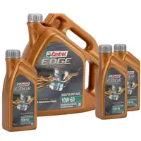 CASTROL EDGE Motor&ouml;l &Ouml;L SUPERCAR TITANIUM 10W60 A3/B3 A3/B4 SN/CF - 8L 8 Liter