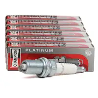 6x CHAMPION Z&uuml;ndkerze RC8PYP OE136/T10 PLATINUM f&uuml;r AUDI FORD MB OPEL PORSCHE VW
