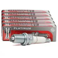5x CHAMPION Z&uuml;ndkerze RC8PYP OE136/T10 PLATINUM f&uuml;r AUDI FORD MB OPEL PORSCHE VW