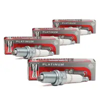 4x CHAMPION Z&uuml;ndkerze RC8PYP OE136/T10 PLATINUM f&uuml;r AUDI FORD MB OPEL PORSCHE VW