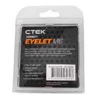 CTEK CONNECT EYELET M6 Schnellkontaktkabel Starthilfekabel 40cm &Ouml;SE M6 6,4mm
