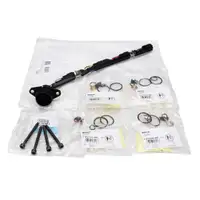 Leitungssatz Pumpe D&uuml;se + BOSCH Dichtsatz + OE Schrauben AUDI SEAT SKODA VW TDI