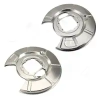 2x Abdeckblech Ankerblech Bremsankerblech f&uuml;r BMW 5er E60 E61 6er E63 E64 hinten