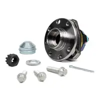 2x AIC Radnabe Radlager + Kappe Opel ASTRA G ZAFIRA A 4-Loch Felge mit ABS vorne