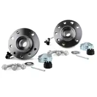 2x AIC Radnabe Radlager + Kappe OPEL Astra G Zafira A 5-Loch mit ABS vorne