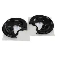 2x Abdeckblech Ankerblech f&uuml;r AUDI A3 8P SEAT SKODA VW GOLF 5 6 TOURAN hinten