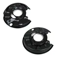 2x Abdeckblech Ankerblech MERCEDES 190 W201 W202 S202 W124 S124 hinten