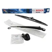 AIC Heckwischerarm + Kappe + BOSCH Wischerblatt H382 VW GOLF 4 VARIANT hinten