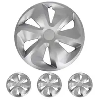 4x ALBRECHT Radkappen Radblenden Silber Silver ROCO 14 Zoll (4 St&uuml;ck)