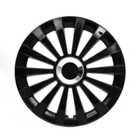 4x ALBRECHT Radkappen Radblenden MERIDIAN BLACK SCHWARZ 14 Zoll (4 St&uuml;ck)