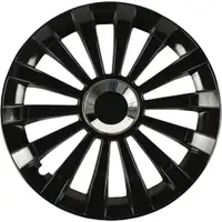 4x ALBRECHT Radkappen Radblenden MERIDIAN BLACK SCHWARZ 15 Zoll (4 St&uuml;ck)
