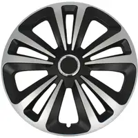 4x Radkappen Radblenden TERRA SCHWARZ SILBER SILVER 16 Zoll (4 St&uuml;ck)