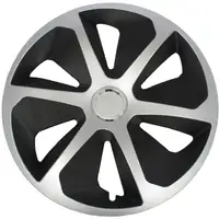 4x Radkappen Radblenden ROCO SCHWARZ SILBER SILVER 16 Zoll (4 St&uuml;ck)