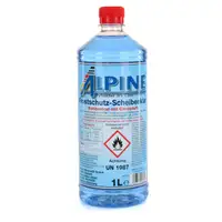 ALPINE Frostschutz SCHEIBENKLAR Scheibenfrostschutz Konzentrat -60&deg;C BLAU 2L