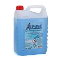 ALPINE Frostschutz SCHEIBENKLAR Scheibenfrostschutz Gebrauchsfertig -30&deg;C 5 L