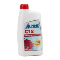 ALPINE Frostschutz K&uuml;hlerfrostschutz Konzentrat C12 G12 ROT 1,5L 1,5 Liter