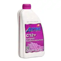 ALPINE Frostschutz LANGZEIT K&uuml;hlerfrostschutz Konzentrat C12+ G12+ 1,5L VIOLETT